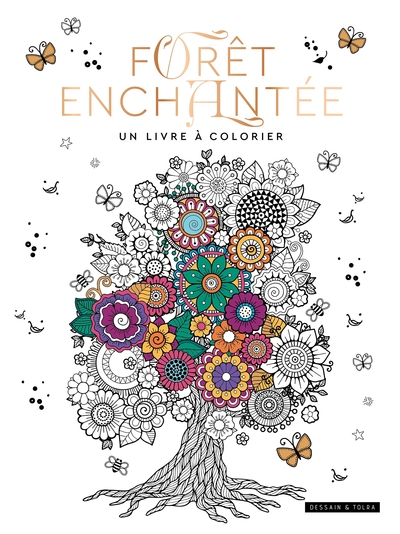 Forêt enchantée, un livre à colorier - Xxx