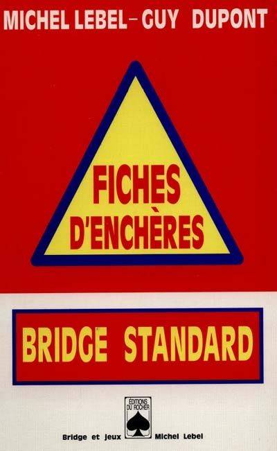 Fiches d'enchères. Standard