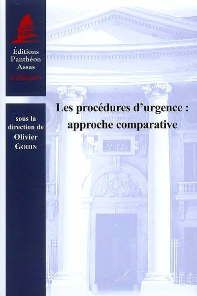 Les procédures d'urgence - Centre de recherche en droit administratif