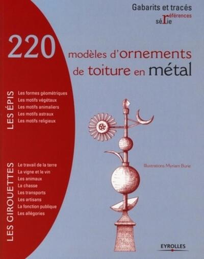 220 modèles d'ornements de toiture en métal