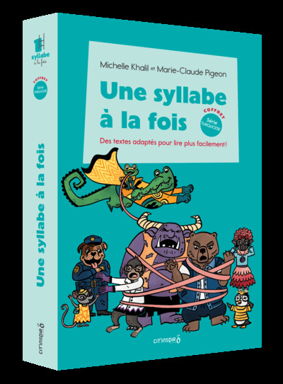 Une syllabe à la fois - Coffret série turquoise