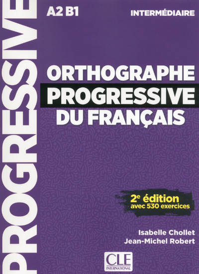 Orthographe Progressive Du Francais Intermédiaire + Cd Nouvelle Couverture