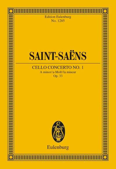 Concert No. 1 La mineur - Camille Saint-Saëns