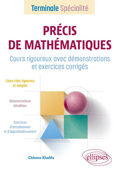 Précis de Mathématiques - Terminale Spécialité