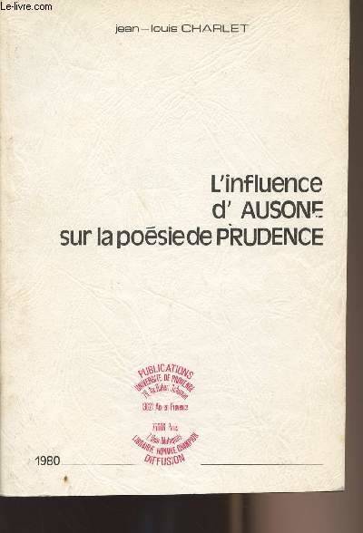 L'influence d'ausone sur la Poésie de prudence