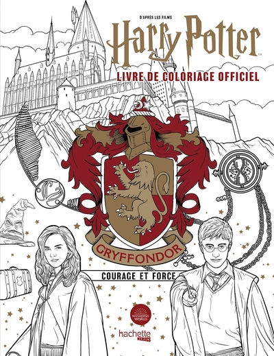 Harry Potter - Gryffondor - le livre de coloriage officiel