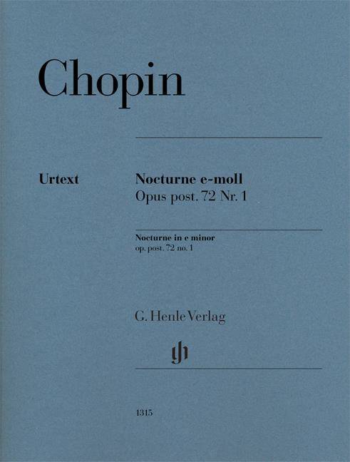 Nocturne en mi mineur op. post. 72 n° 1 - Frédéric Chopin