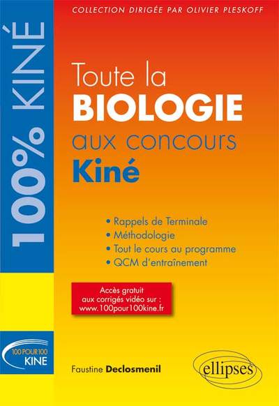 Toute la Biologie aux concours Kiné