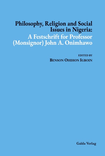 Philosophy, Religion and Social Issues in Nigeria