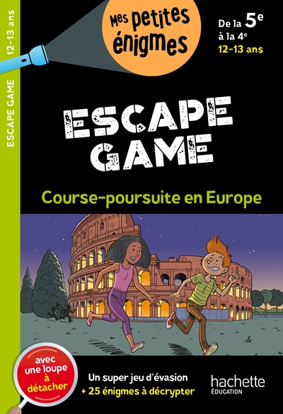 Escape game - De la 5e à la 4e - Cahier de vacances 2024 - Sandra Lebrun