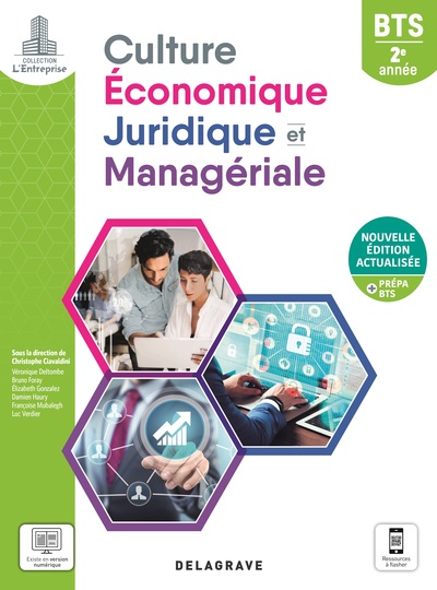 Culture économique, juridique et managériale (CEJM) 2e année BTS (2021) - Pochette élève