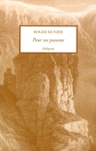 Pou un psaume - Roger Munier