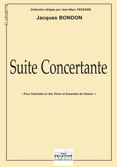 Suite Concertante Pour Clarinette Et Ensemble - Conducteur