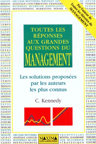 Toutes les réponses aux grandes questions du management