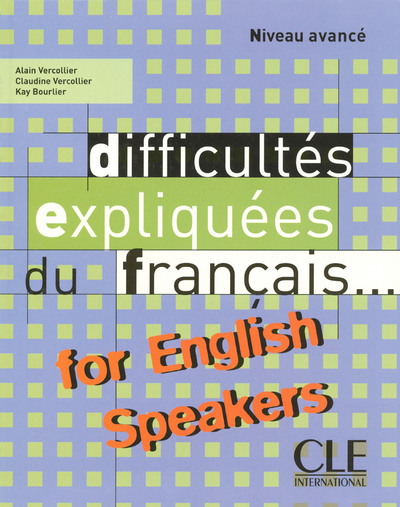 Difficultés du français for English speakers