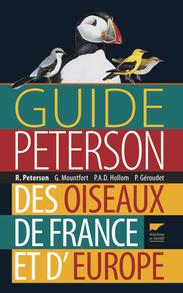 Guide Peterson des oiseaux de France et d'Europe