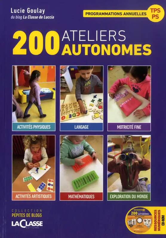 200 ATELIERS AUTONOMES TPS PS (Livre + ressources numérique)