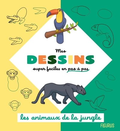 Les animaux de la jungle - Caroline Guineton