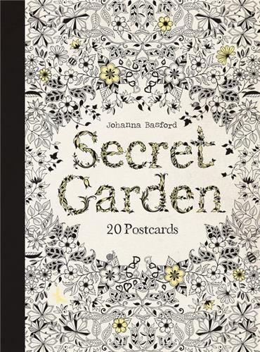 Secret garden 20 postcards / anglais