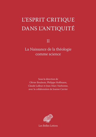 L’Esprit critique dans l’Antiquité II