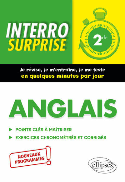 Anglais - Seconde - nouveaux programmes