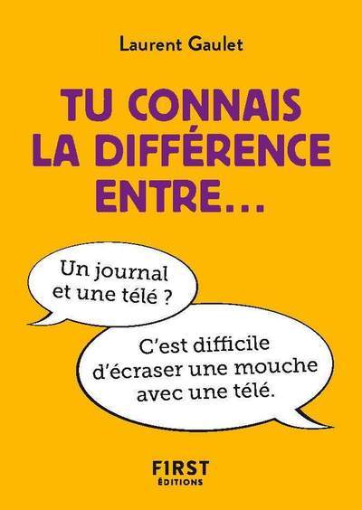 Petit livre - tu connais la différence entre...