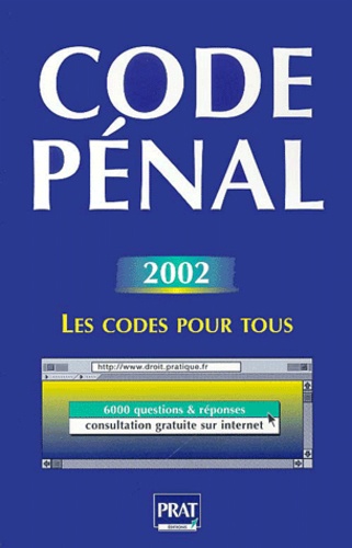 Code pénal 2002