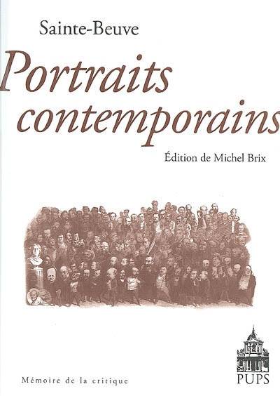 Portraits contemporains de sainte beuve - Charles-Augustin Sainte-Beuve