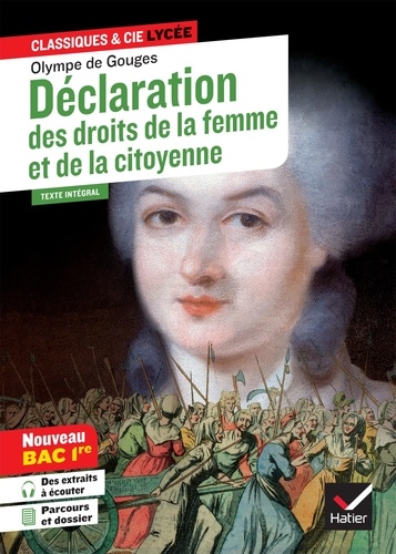 Déclaration des droits de la femme et de la citoyenne (Bac 2023, 1re générale & 1re techno)