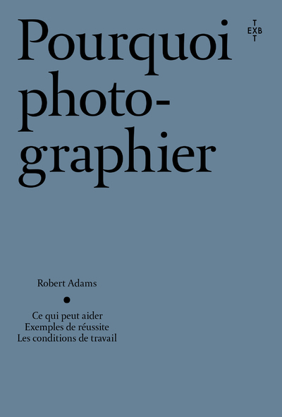 Pourquoi photographier