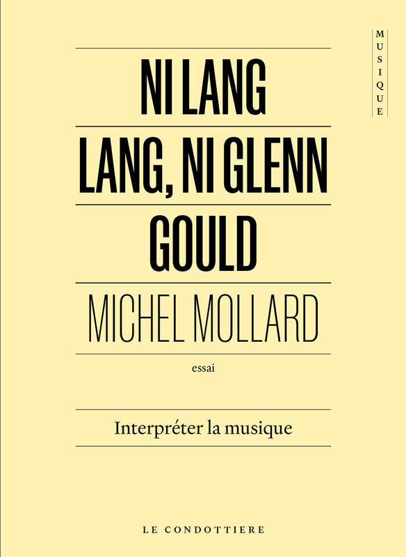 Ni Lang Lang, Ni Glenn Gould