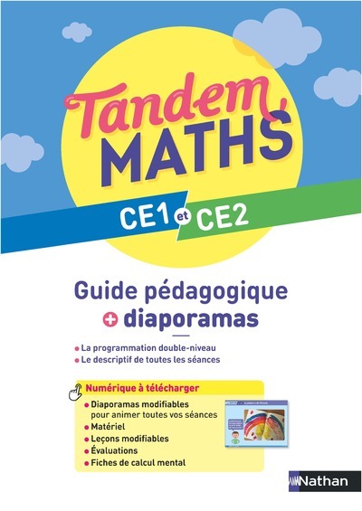 Tandem - Maths Ce1 Et Ce2 - Guide Pédagogique + Diaporamas