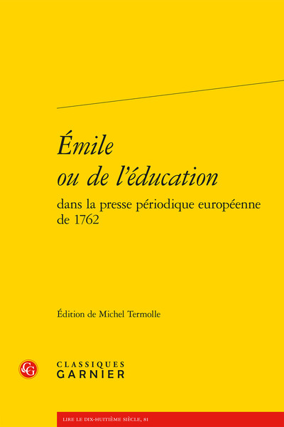 Émile ou de l'éducation