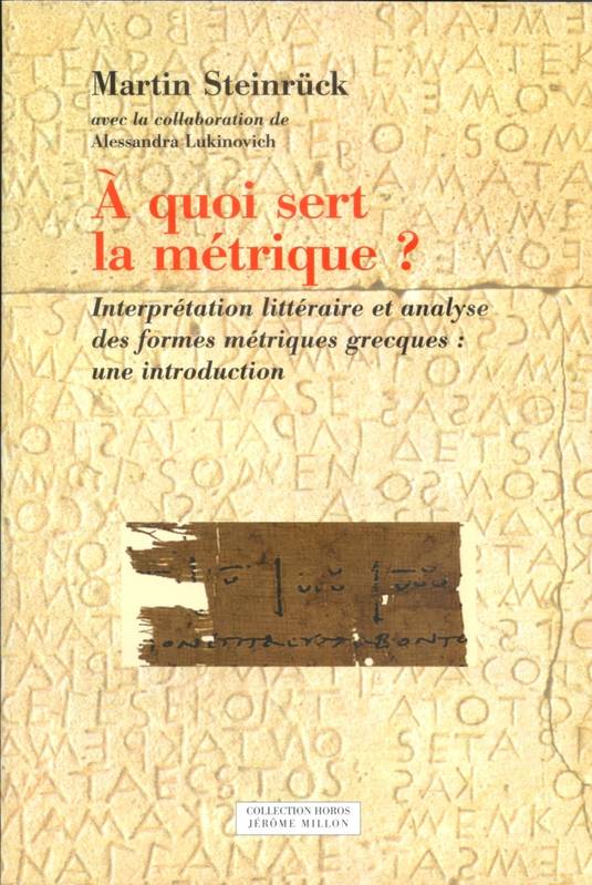 A Quoi Sert La Metrique ? - Martin Steinrück