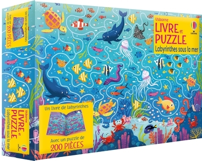 Labyrinthes sous la mer - Coffrets Livre et puzzle - Sam Smith