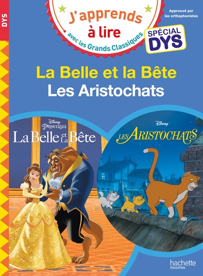 Disney - La Belle et la bête / Les Aristochats - Spécial DYS (dyslexie)