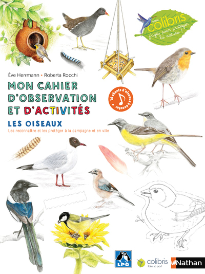 Mon cahier d'observation et d'activités - Les oiseaux