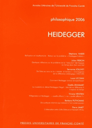 Philosophique Année 2006 Volume 2006