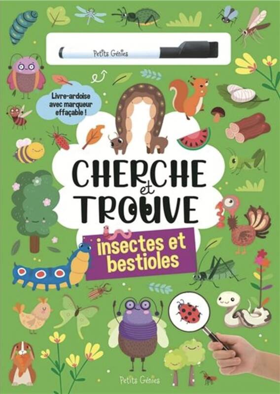 Cherche et trouve - Les insectes et bestioles