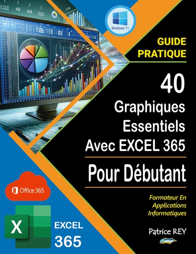 40 graphiques essentiels avec EXCEL 365 - Patrice Rey