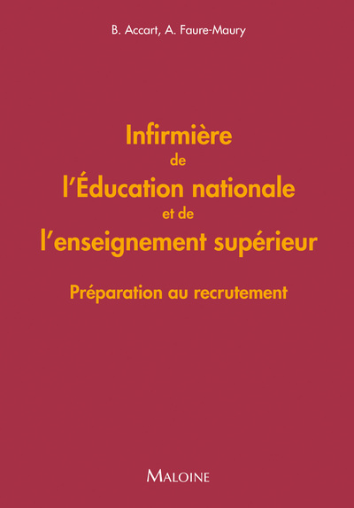 Infirmière de l'Éducation nationale et de l'enseignement supérieur