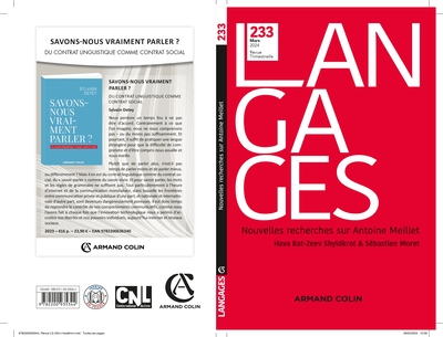 Langages Nº 233 1/2024, Nouvelles Recherches Sur Antoine Mellet