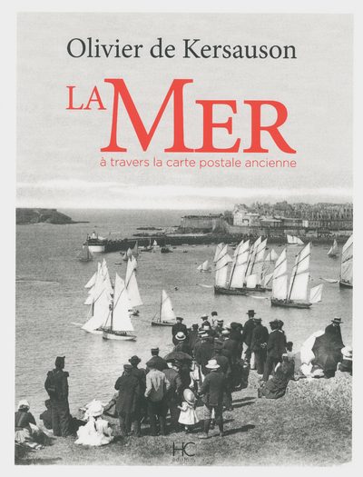 La mer à travers la carte postale ancienne