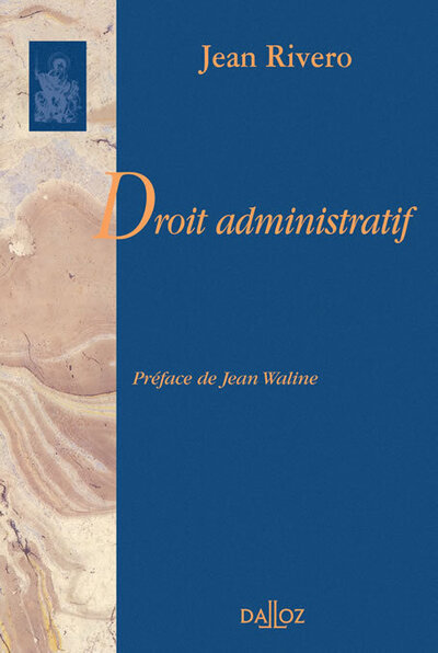 Précis De Droit Administratif, Réimpression De La 1re Édition De 1960