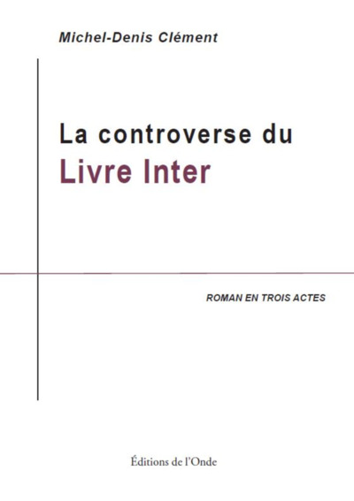 La Controverse Du Livre Inter