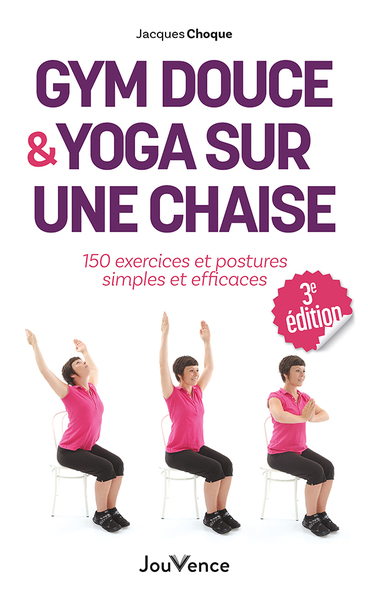 Gym douce et yoga sur une chaise