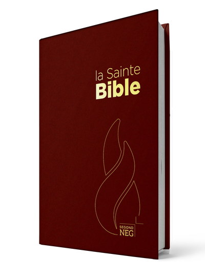 Bible Segond Neg, Compacte, Grenat, Couverture Rigide