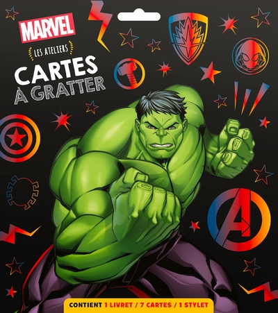 Marvel - Pochette Cartes À Gratter - Super-Héros