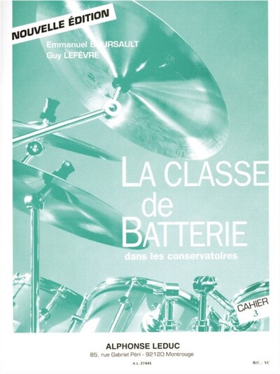 La Classe de Batterie dans les Conservatoires 3