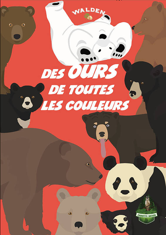 Des ours de toutes les couleurs - Collectif